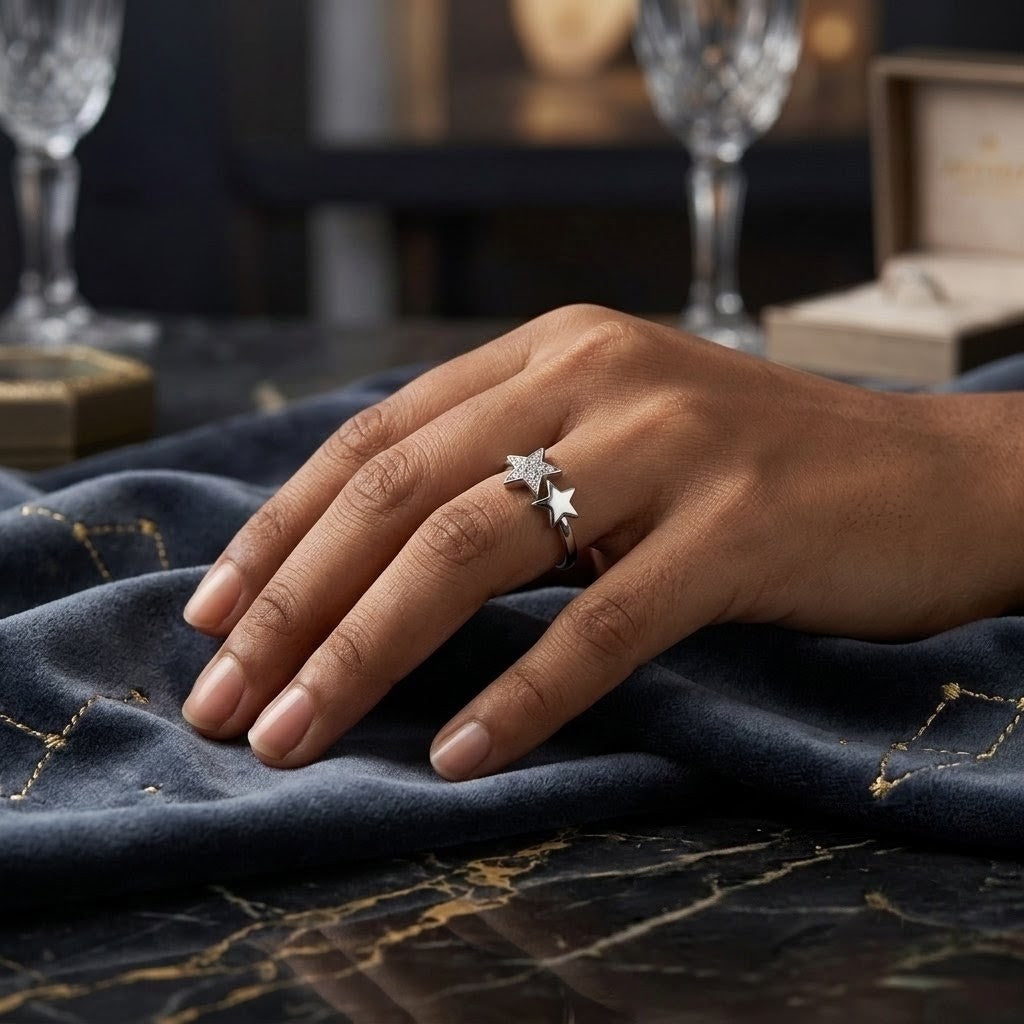 Etoile Jumelle Ring