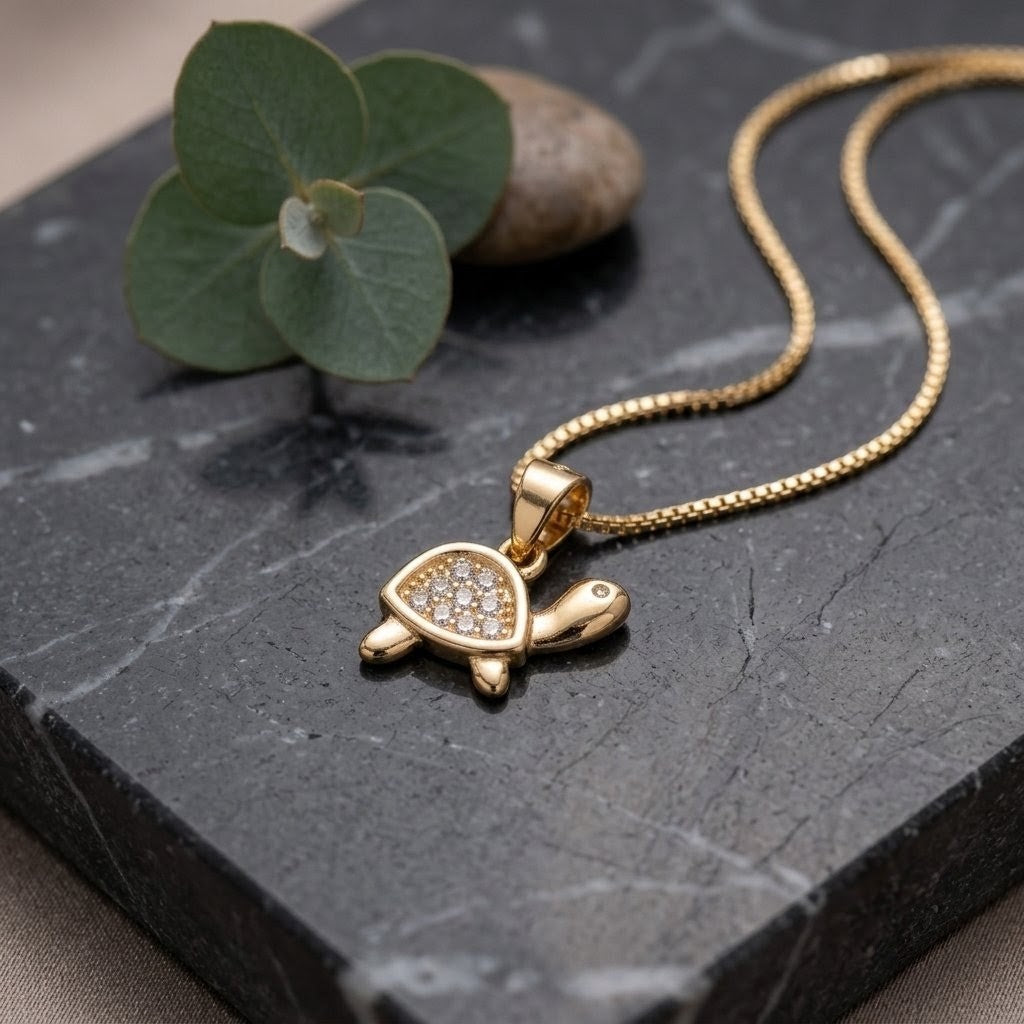 Turtle Grace Locket
