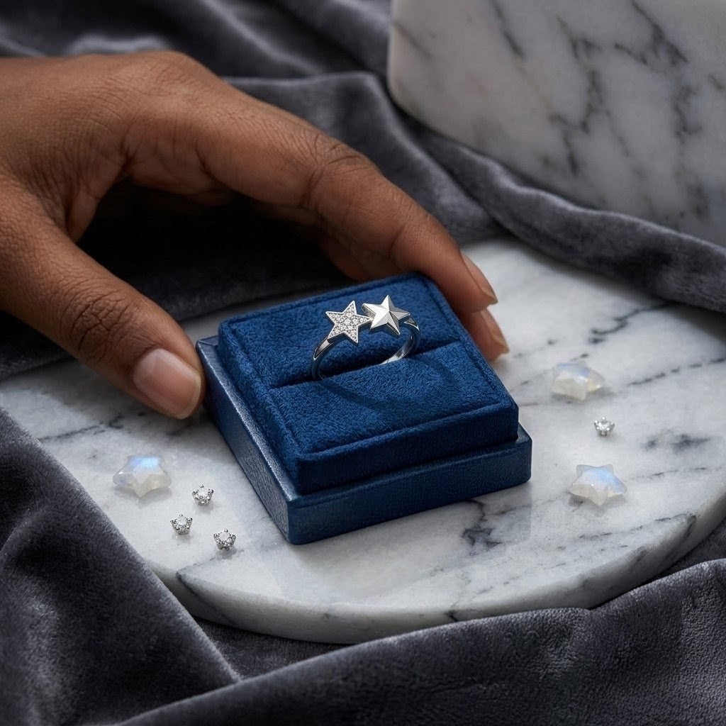Etoile Jumelle Ring
